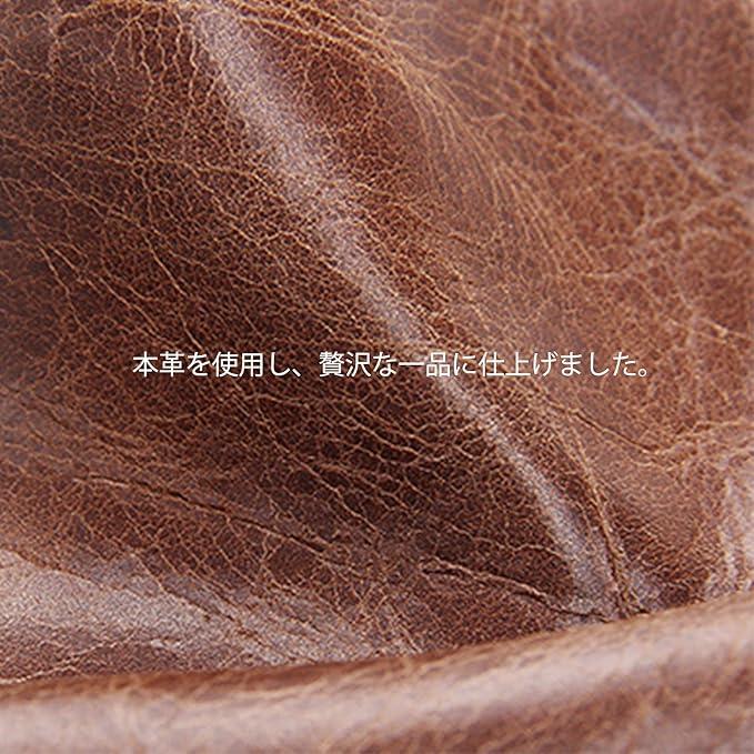 [Wisdom Wolf] キーケース 本革 ブラック 黒 メンズ レディース カードキーケース カード入れ付き 小銭入れ 6連 スマートキー対応 大容量 |  | 05