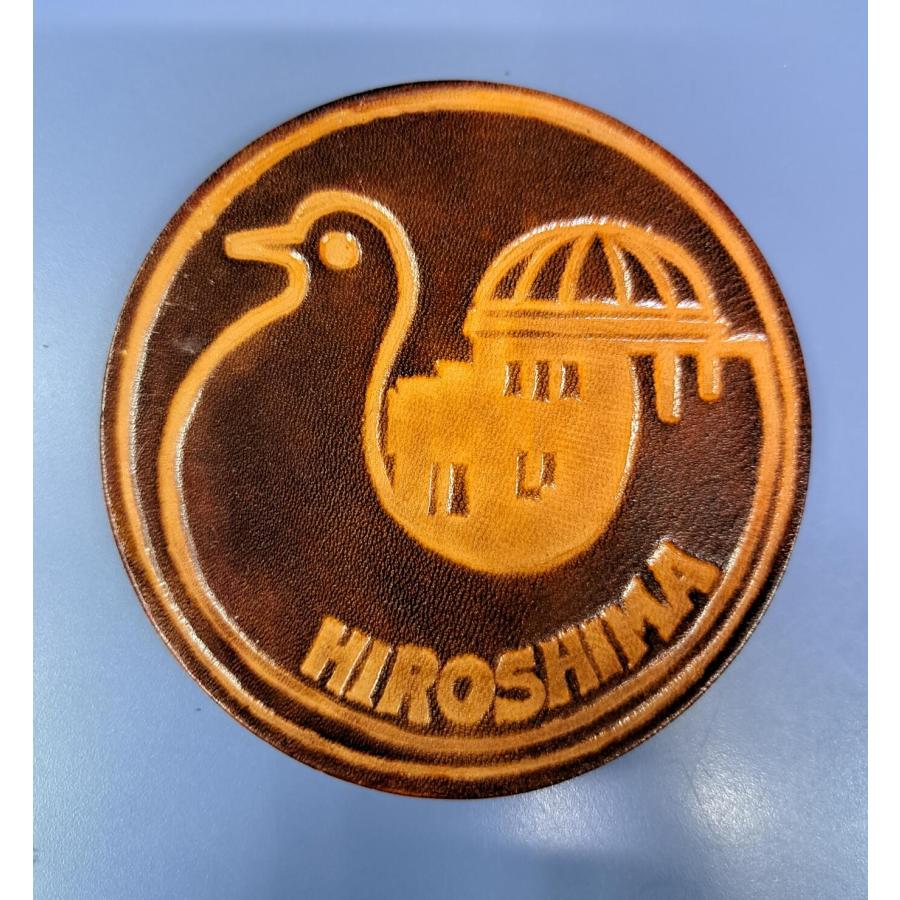 広島 原爆ドーム コースター 当時物 直径約9cm | 