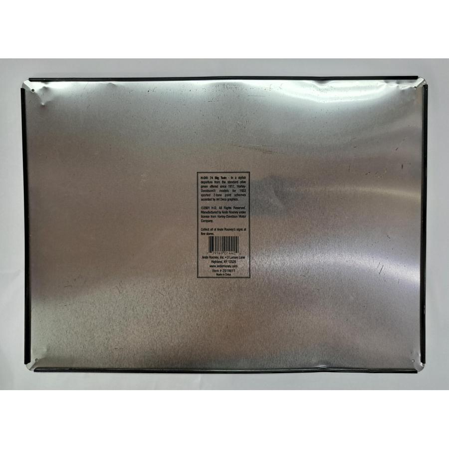 ブリキ看板 ハーレーダビッドソン ヴィンテージ アメリカン雑貨 約43×31cm |  | 01