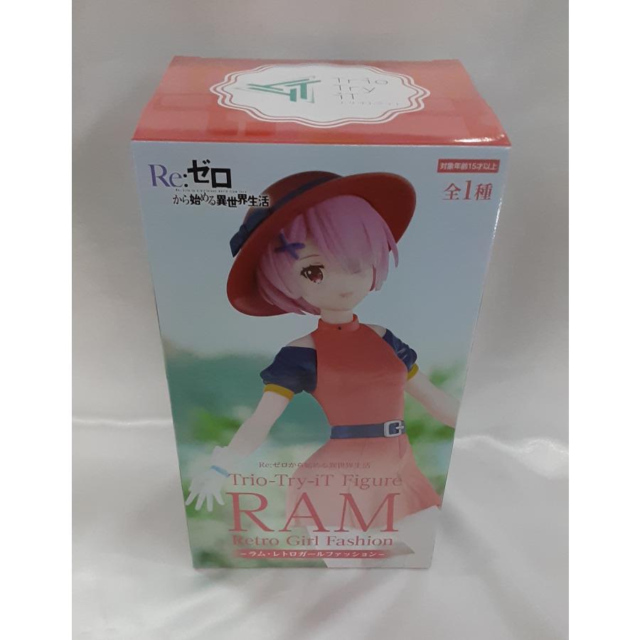 ラム Re：ゼロから始める異世界生活 Trio Try iT Figure レトロガールファッション リゼロ フィギュア 未開封 | 