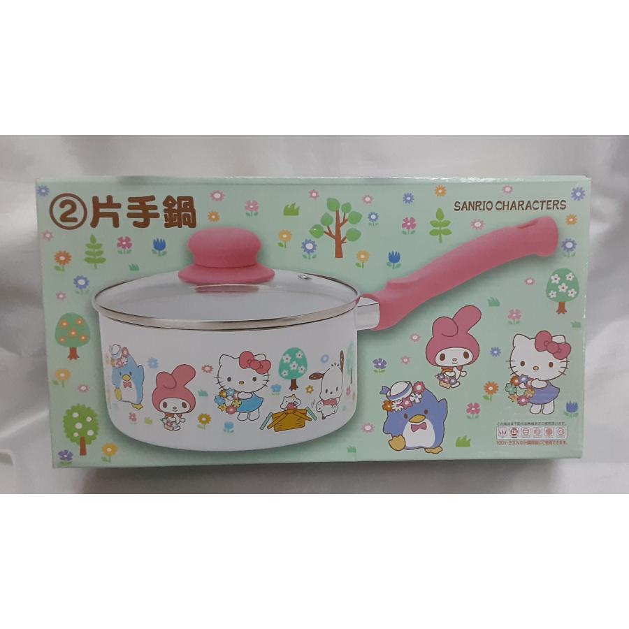 ♡サンリオキャラクターズ鍋 ♡ 片手鍋 サンリオ当りくじ サンリオキャラクターズ SANRIO CHARACTERS