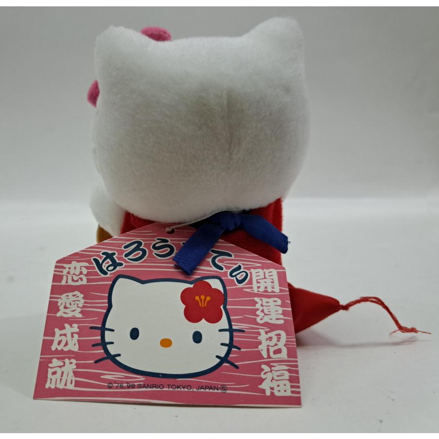 ハローキティ はろうきてぃ 招き猫 開運招福 恋愛成就 高さ約14cm : B