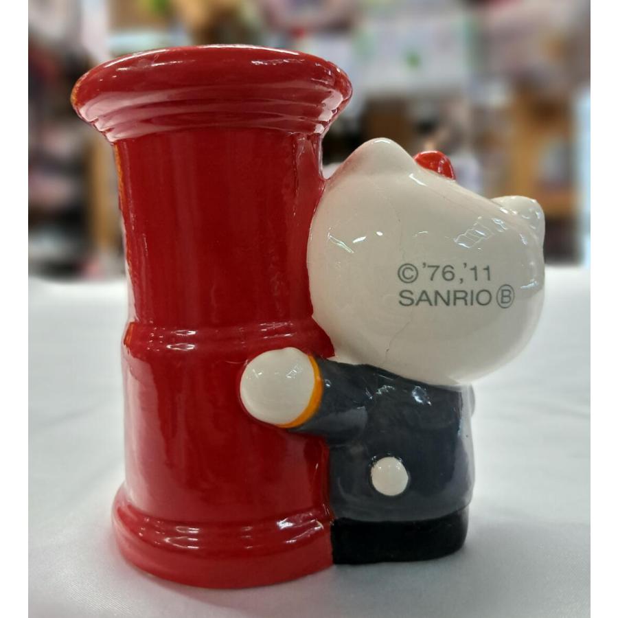 ハローキティ 貯金箱 日本郵便 ポスト 高さ約10.5cm |  | 01