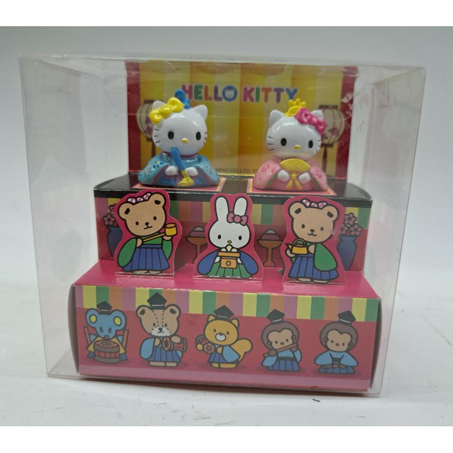 ハローキティ ミニひな壇 サンリオ 1999年 高さ約9.5cm | 