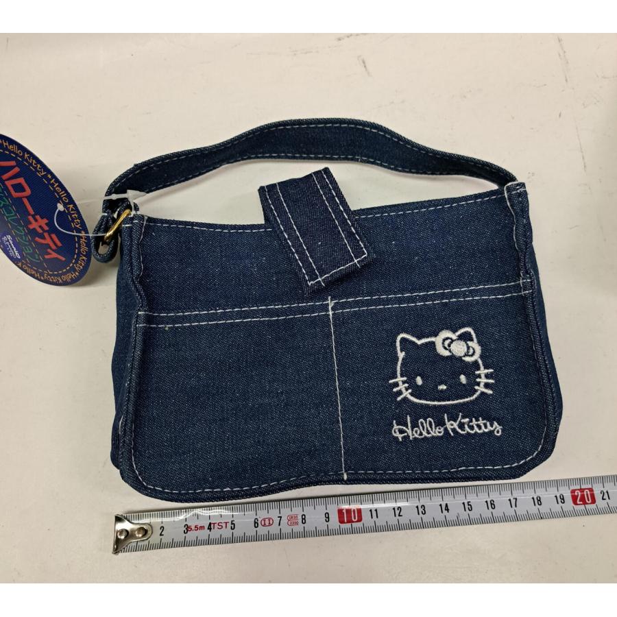 ハローキティ ジーンズコレクション ポーチ ホワイト | 