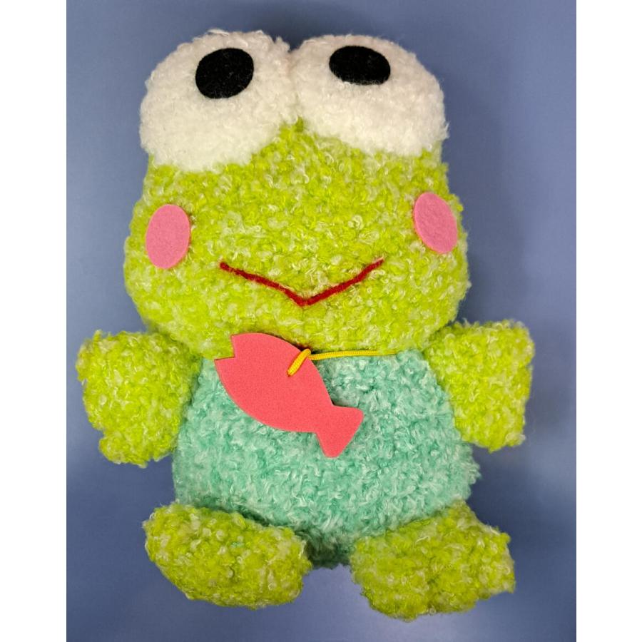 ケロケロケロッピ ぬいぐるみ 1999年製 タオル地 レトロ EIKOH 約18cm | 