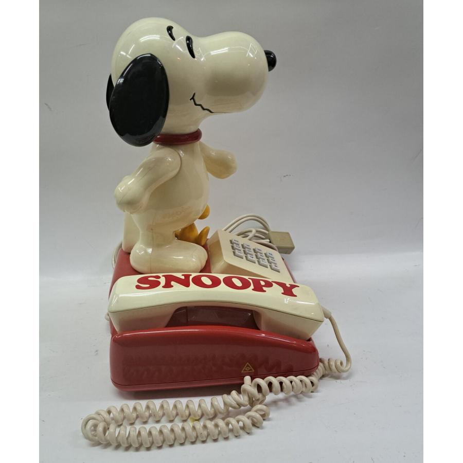 スヌーピー 電話機 プッシュ式 TOMY トミー 田村電機製作所 インテリア 現状品 （動作未確認） 昭和56年 レトロ 当時物 |  | 02
