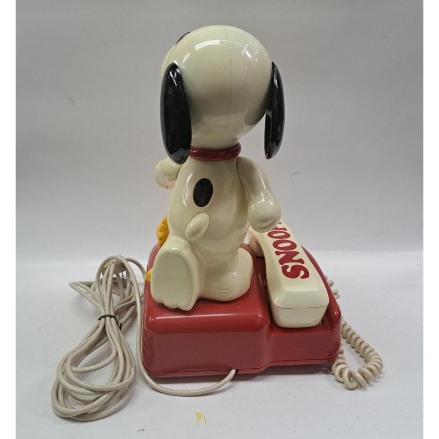 スヌーピー 電話機 プッシュ式 TOMY トミー 田村電機製作所 インテリア 現状品 （動作未確認） 昭和56年 レトロ 当時物 |  | 03