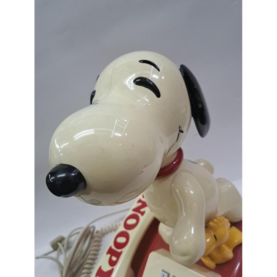 スヌーピー 電話機 プッシュ式 TOMY トミー 田村電機製作所 インテリア 現状品 （動作未確認） 昭和56年 レトロ 当時物 |  | 04