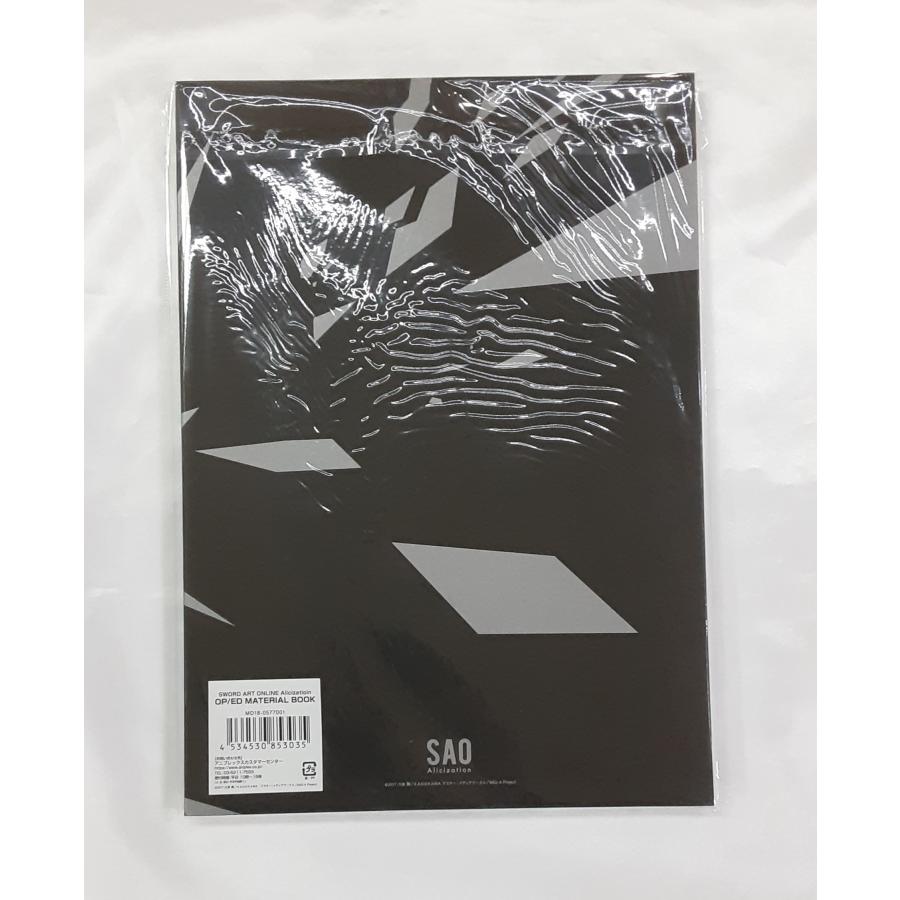 SWORD ART ONLINE Alicization OP/ED MATERIAL BOOK 未開封 |  | 01