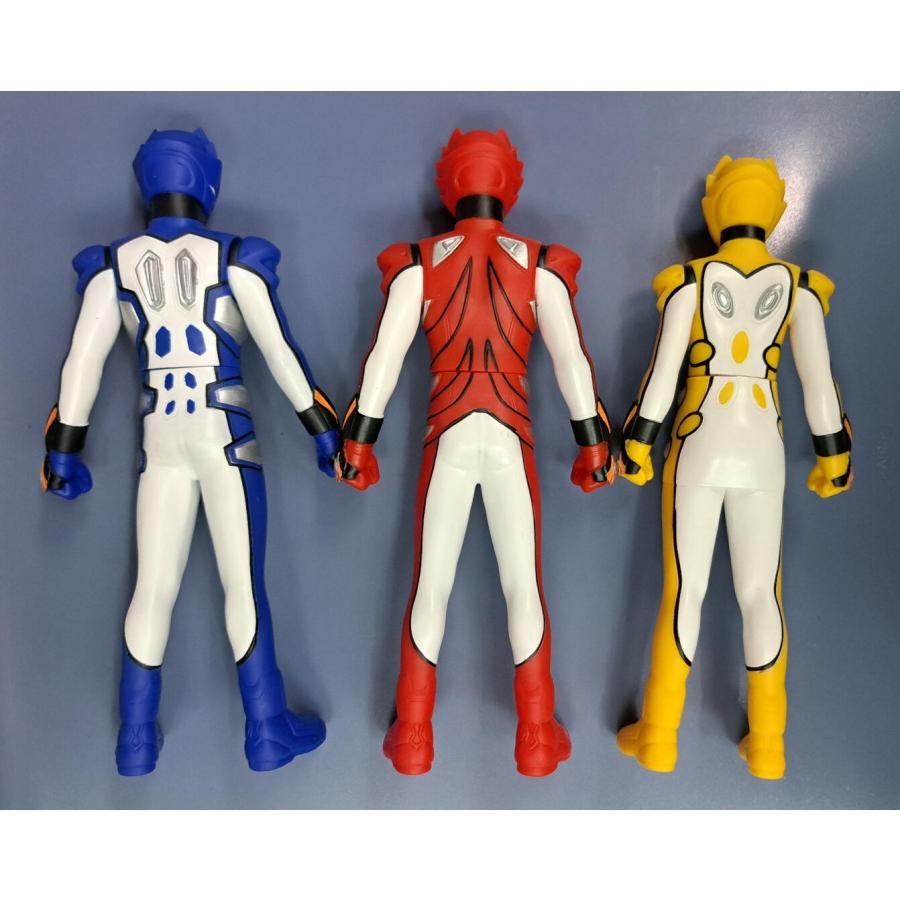 ゲキレンジャー 3体セット 戦隊ヒーローシリーズ ソフビ フィギュア