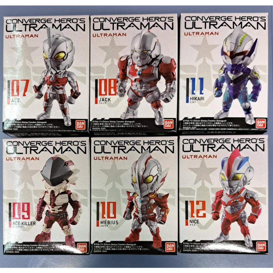 箱未開封 全6種 CONVERGE HERO'S ULTRAMAN 02 コンバージヒーローズ