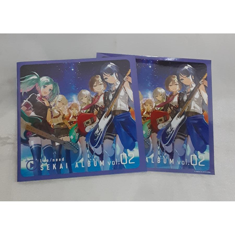 CD Leo/need SEKAI ALBUM vol.2 レオニード プロジェクトセカイ カラフルステージ! feat. 初音ミク プロセカ ステッカー付き |  | 02