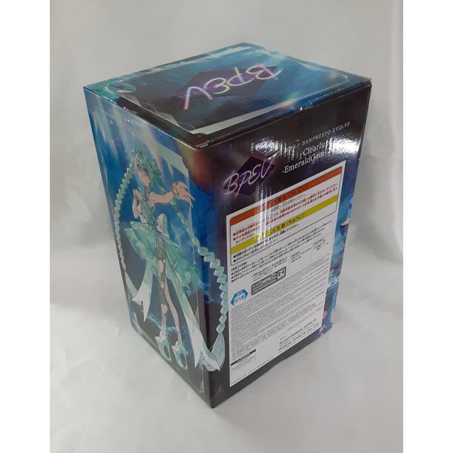 初音ミク BANPRESTO EVOLVE Clearluxe EmeraldGem フィギュア 未開封