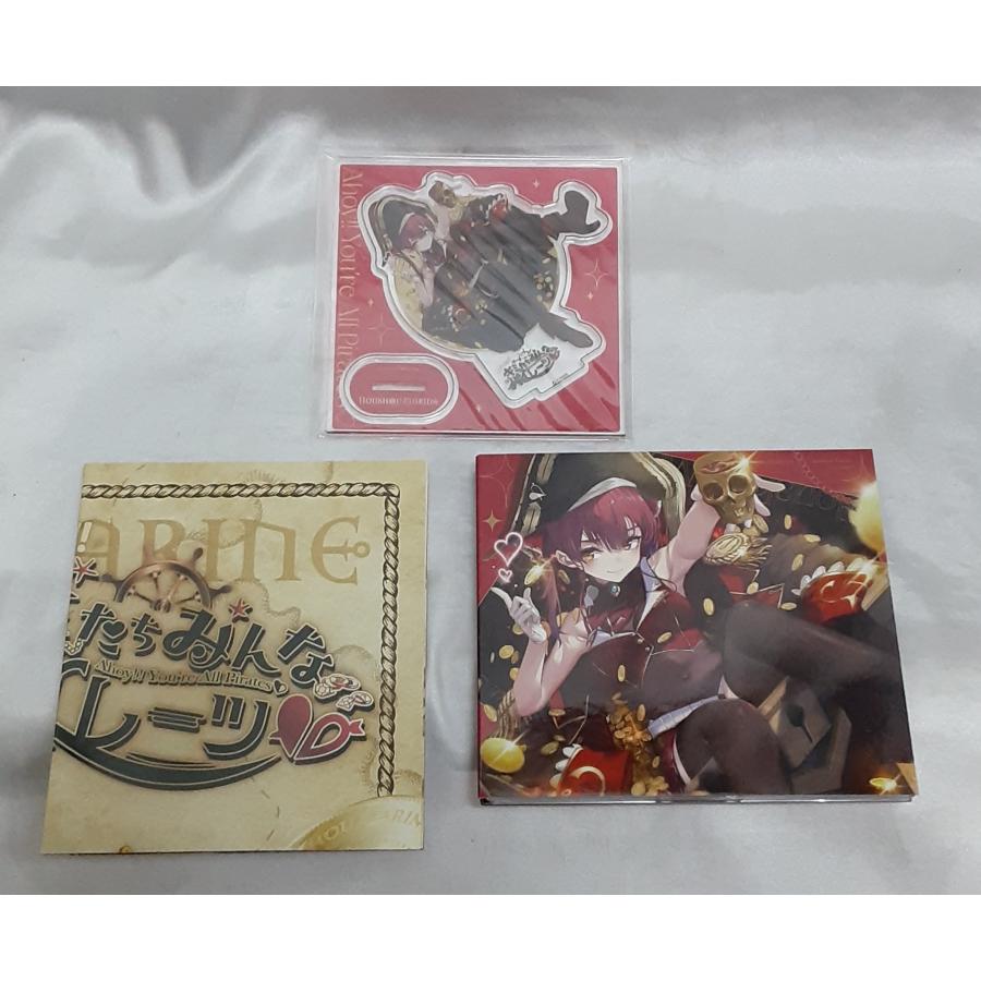 CD 宝鐘マリン Ahoy!! キミたちみんなパイレーツ 数量限定盤 アクリルスタンド ホロライブ hololive VTuber アルバム カード無し |  | 02
