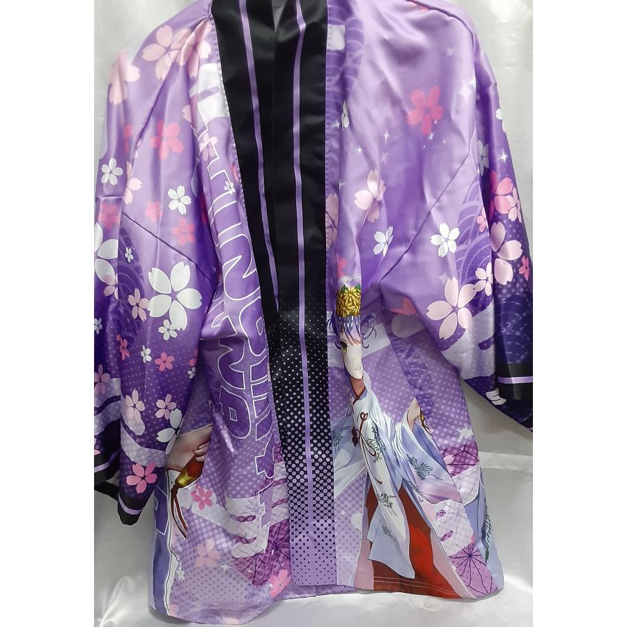 紫宮るな 巫女 法被 パープル 紫 フリーサイズ ぶいすぽっ! 神田明神納涼祭り VTuber グッズ | 