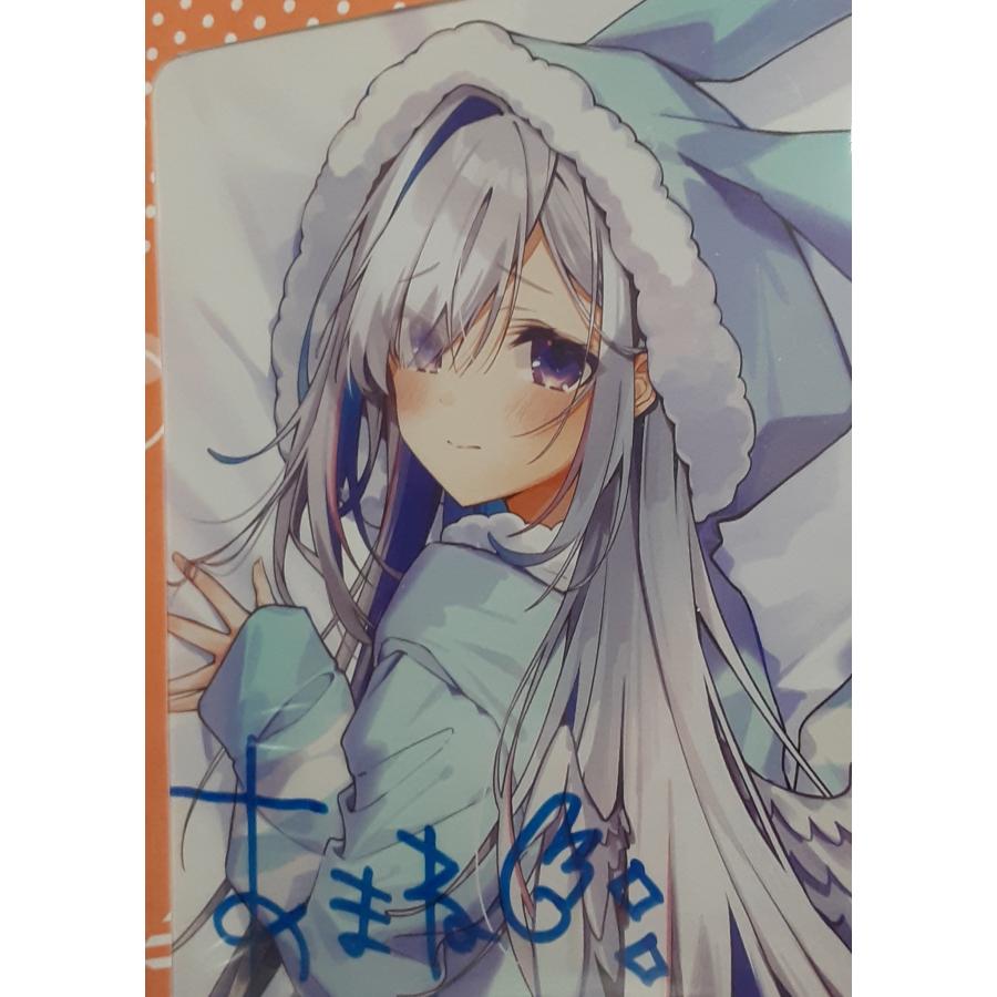 天音かなた 直筆サイン入り おしおしお描き下ろし ポストカード 誕生日記念2022 ホロライブ hololive Vtuber グッズ 未開封 |  | 02