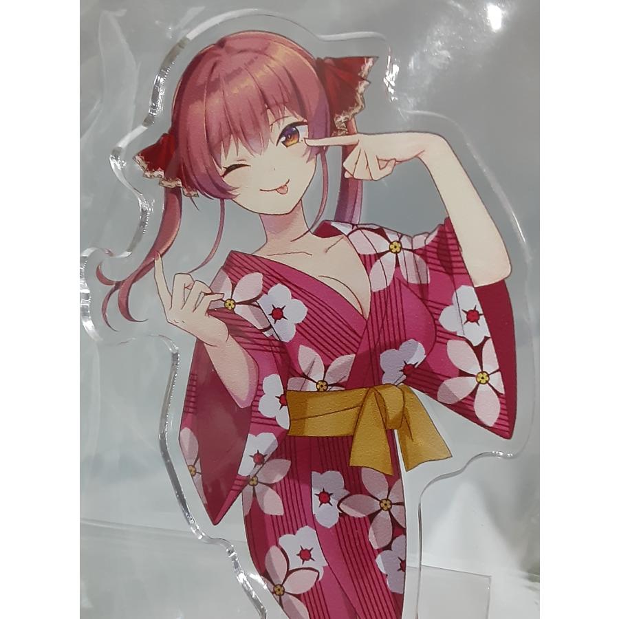 宝鐘マリン アクリルスタンド 浴衣ver. 極楽湯 RAKU SPA フロライフ 特典 ホロライブ hololive VTuber アクスタ グッズ 未開封 |  | 03