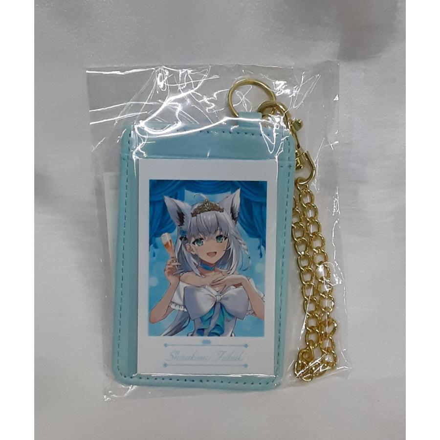 白上フブキ チェキ風カード＆チェキ風カードホルダー 6周年記念 グッズ