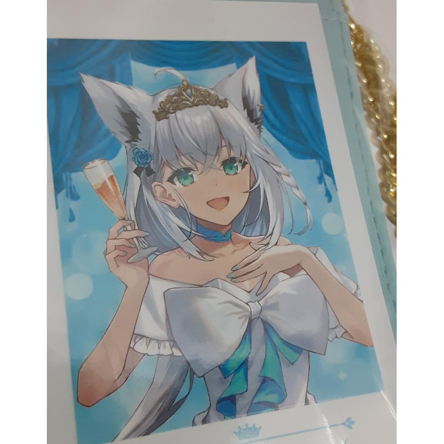 白上フブキ チェキ風カード＆チェキ風カードホルダー 6周年記念 グッズ