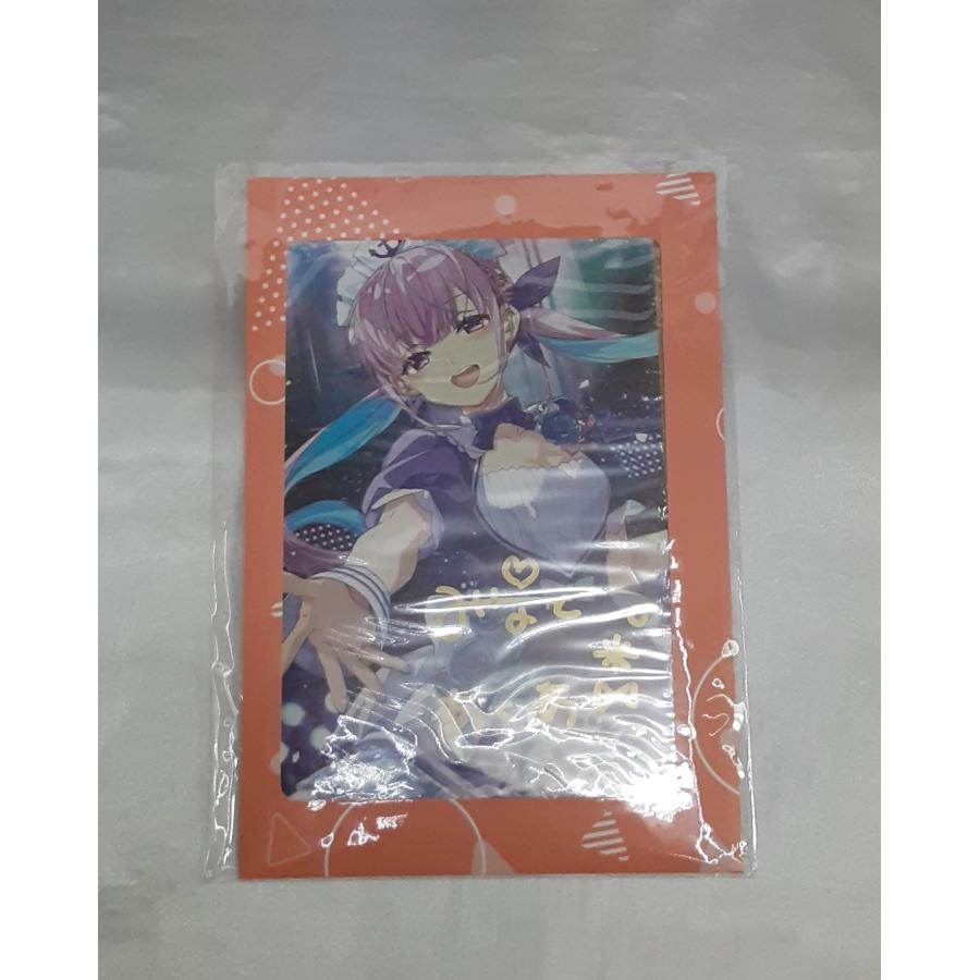 湊あくあ　ポストカード 直筆サイン Amazon.co.jp: 湊あくあ 誕生日記念 2021 ポストカード 直筆