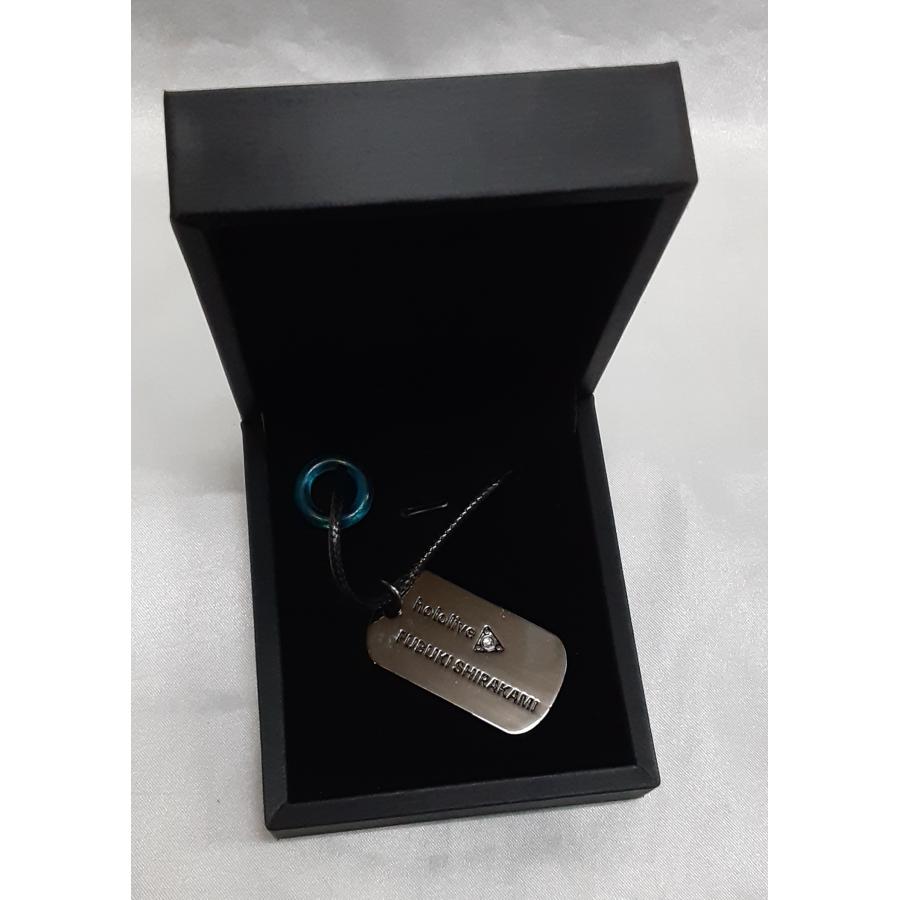 白上フブキ ドッグタグ 活動4周年記念 グッズ ホロライブ hololive : B