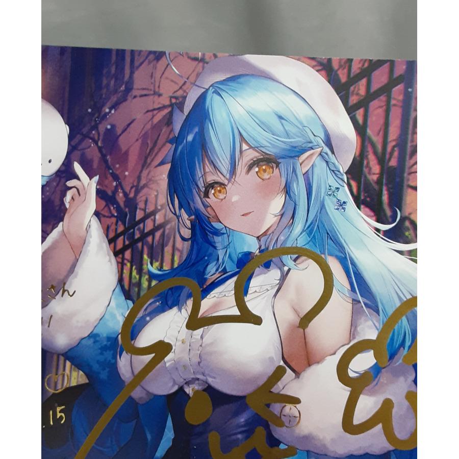 雪花ラミィ 直筆サイン入り箔押し複製メッセージ necomi描き下ろし ポストカード 誕生日記念2021 ホロライブ hololive グッズ 未開封 |  | 02