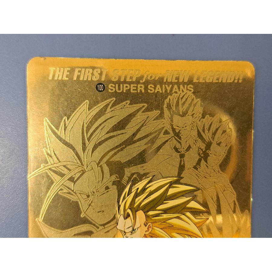 100 SUPER SAIYANS ゴールドエッチング ドラゴンボールGT カードダス |  | 01