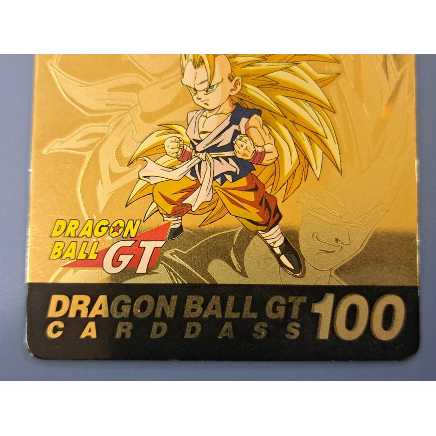 100 SUPER SAIYANS ゴールドエッチング ドラゴンボールGT カードダス |  | 02