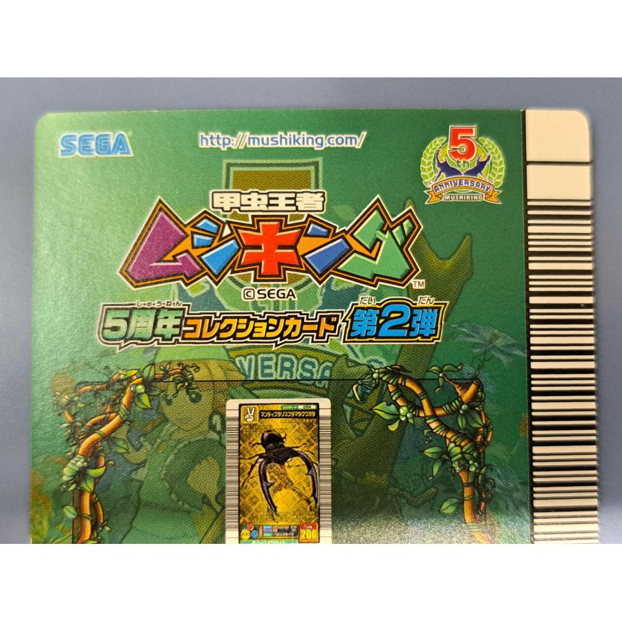マンディブラリスフタマタクワガタ 5周年コレクションカード第2弾 034 |  | 04