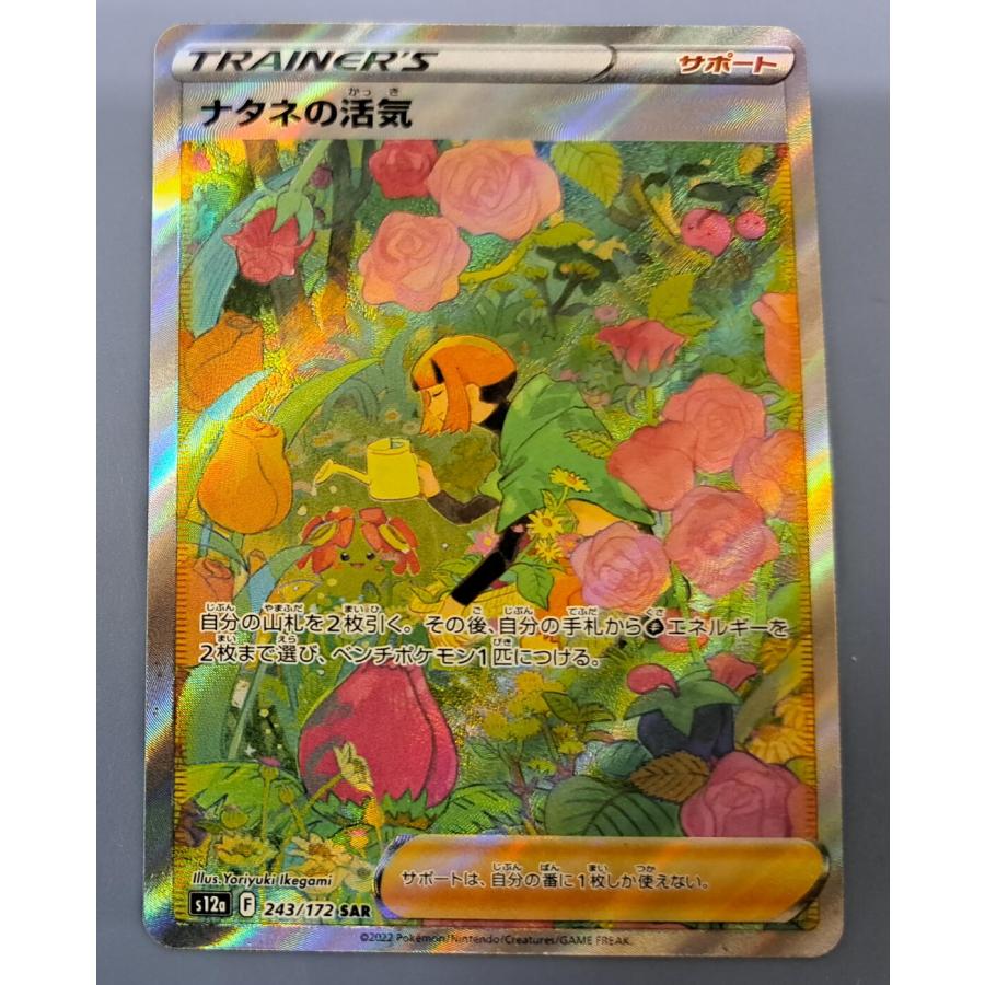 ナタネの活気 SAR ナタネの活気 SAR PSA10 ポケモンカード 243/172
