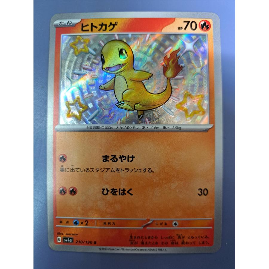 ヒトカゲ 210/190 SV4a ポケモンカード | 