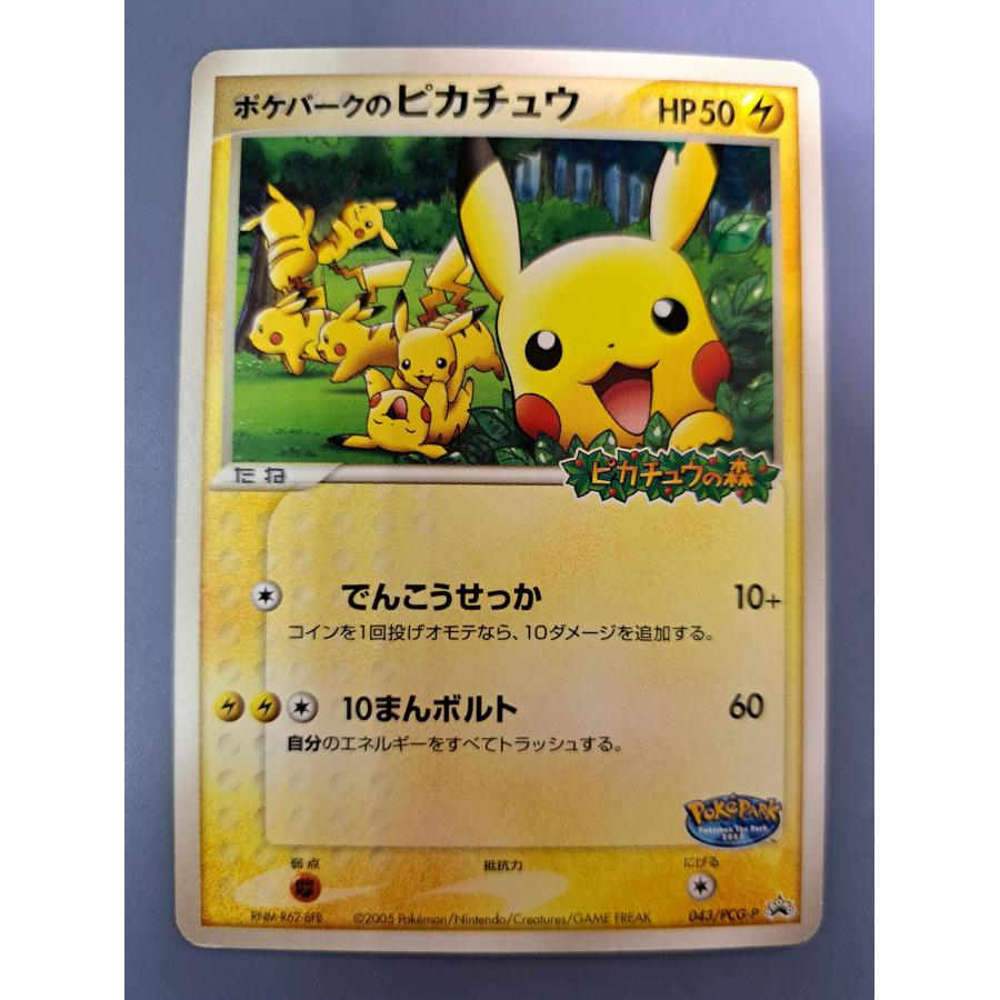 ポケパークのピカチュウ 043/PCG-P プロモ ポケモンカード : B-button