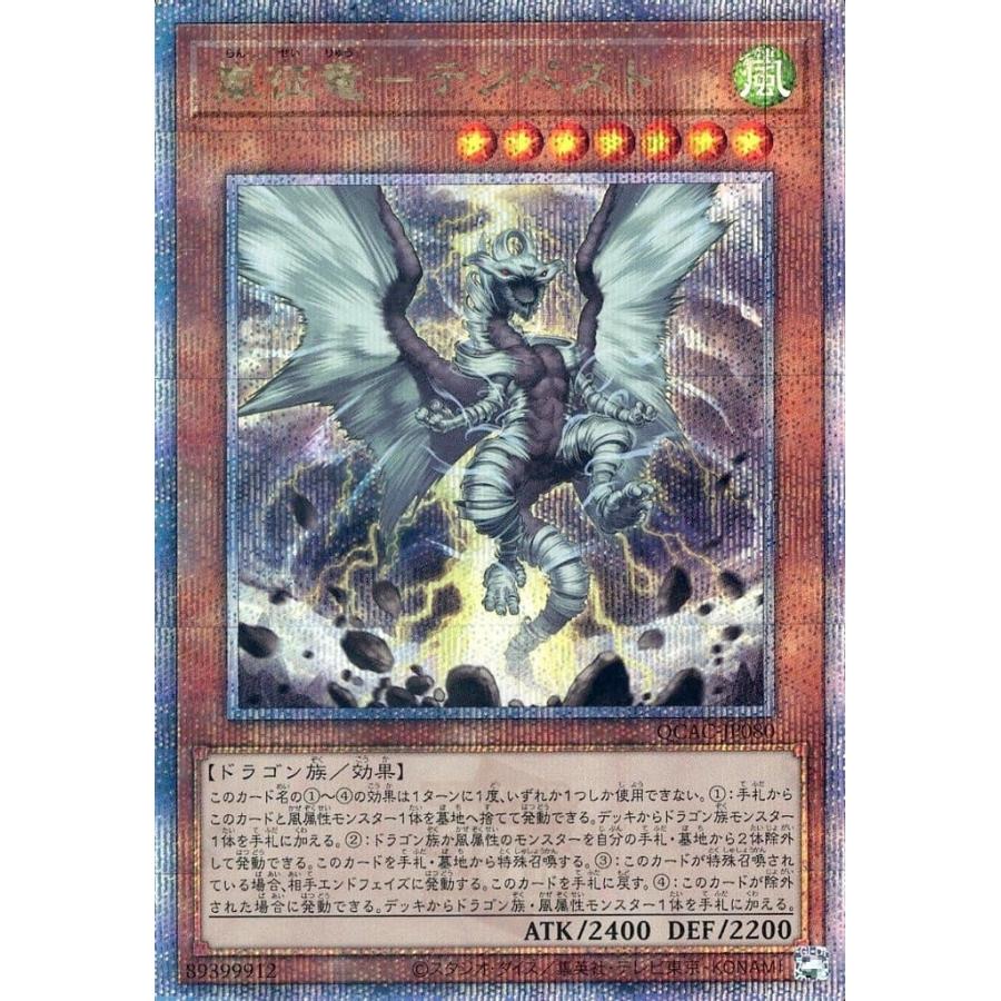 嵐征竜 テンペスト 25thシークレット クォーターセンチュリー 嵐征竜 テンペスト 25thシークレット クォーターセンチュリー