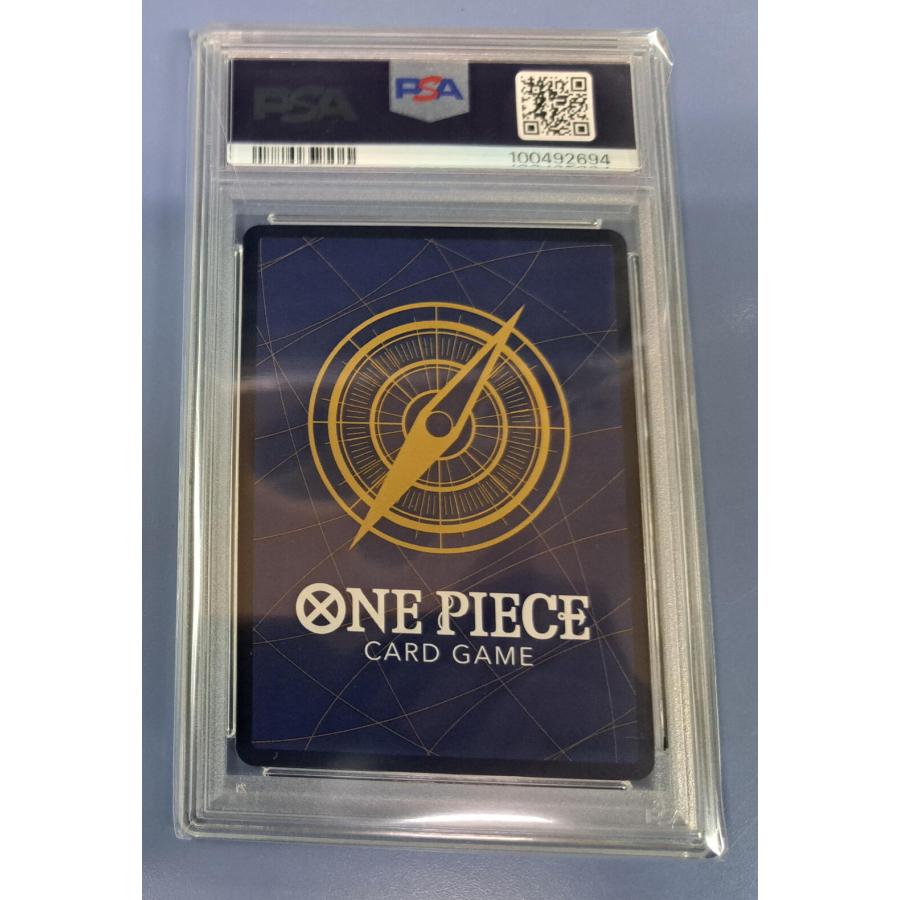 PSA10 ST01-012 モンキー・D・ルフィ SR サイン入り ワンピースカードゲーム |  | 02