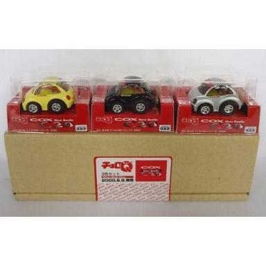 チョロQ COX New Beetle C20 3色セット 第1弾(イエロー/ブラック