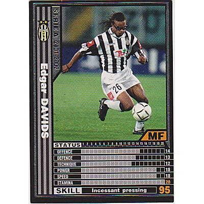 エドガー・ダヴィッツ[01-02ver.1.0（黒）／105]※枠に微キズ | 