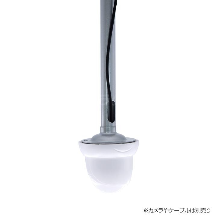 防犯カメラ天吊り ドームカメラ天吊り アルミ製伸縮取付金具 580