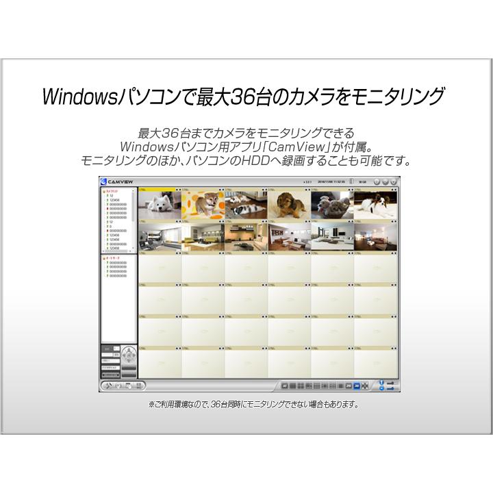 防犯カメラ　監視カメラ スマホで見える・聞こえる・超広角・屋外防雨型・フルHD IPカメラ（YouTubeライブ対応）/ CT-C360FHD