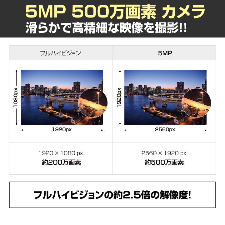 ネットがなくてもOK Wi-Fiダイレクト対応 500万画素SDカード録画 赤外線 屋外 防雨型 PTZ Wi-Fiカメラ / ITS-WF500PTZ（返品不可）｜bc-direct｜03