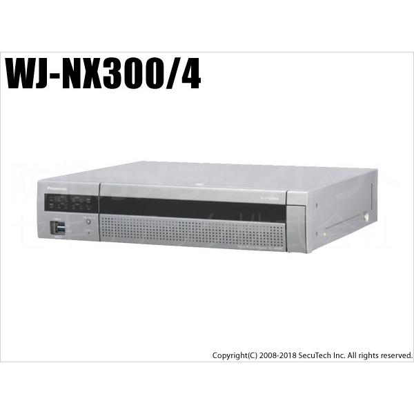 WJ-NX300/4 Panasonic i-proエクストリーム ネットワークディスクレコーダー 4TB（代引不可・返品不可）｜bc-direct