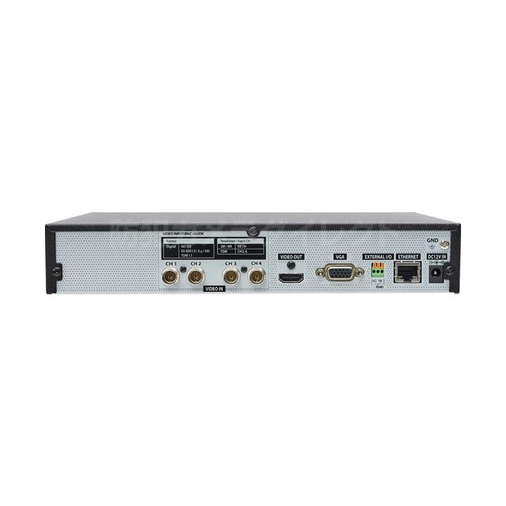 防犯カメラ 監視カメラ 400万画素対応 EX-SDI/HD-SDI 4ch対応 デジタルビデオレコーダー （代引不可・返品不可）/ WTW-DEHP704Y2の画像