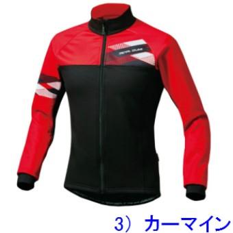 PEARL IZUMI サイクルジャケット Mサイズ 黒/白/赤 PEARL IZUMI（パールイズミ）プレミアムウィンドブレークジャケット