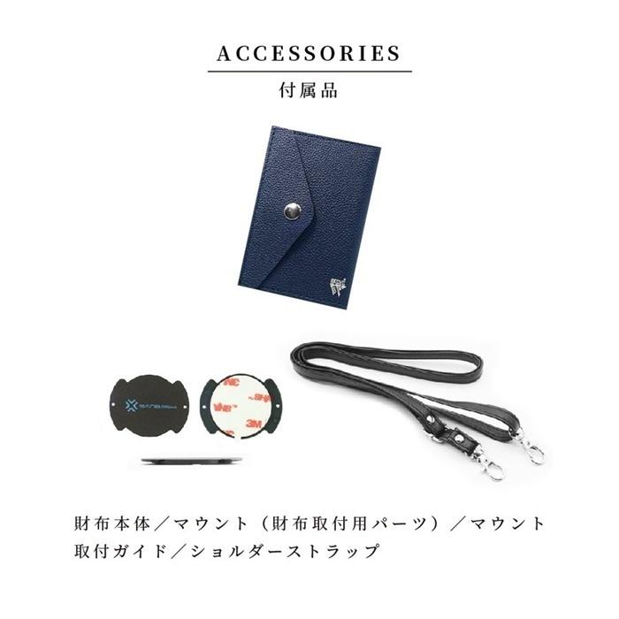 andW レッド 財布 小さい メンズ レディース 三つ折り コンパクト キャッシュレス スマホ ミニマム財布 合成皮革｜bc-nextlife｜13