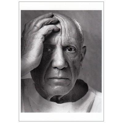 ポストカード アート パブロ ピカソ Pablo Picasso 右手を顔に 1954 Spanishmoon Foto Pcan9 Art 1098 l Pictorial Network 通販 Yahoo ショッピング