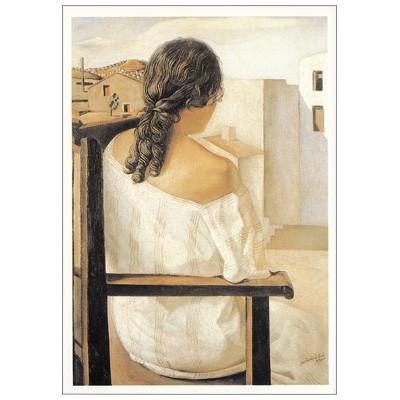 ポストカード アート サルバドール ダリ Salvador Dali 座った女性のうしろ姿 1925 Spanishmoon Foto Hzp2569 Art 1100 l Pictorial Network 通販 Yahoo ショッピング