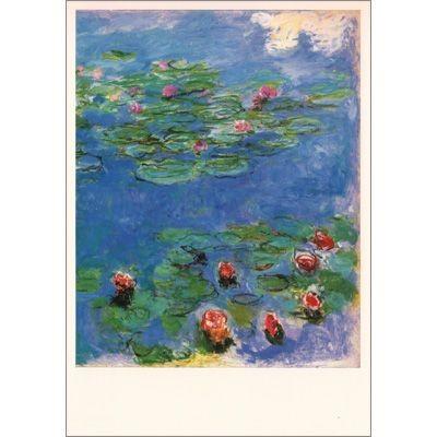 ポストカード アート クロード モネ 睡蓮3 縦向き 枠あり ブルー Training Yujin Art 264 l Pictorial Network 通販 Yahoo ショッピング