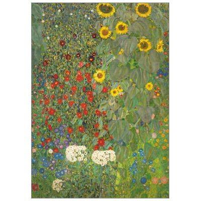 ポストカード アート グスタフ クリムト Gustav Klimt ひまわりの咲く農家の庭 枠なし Training Art 7 1 l Pictorial Network 通販 Yahoo ショッピング