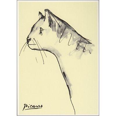 ポストカード アート パブロ ピカソ Pablo Picasso ねこ1匹 縦 Heart Art 865 l Pictorial Network 通販 Yahoo ショッピング