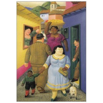 ポストカード アート フェルナンド ボテロ The Street Training Art 1 l Pictorial Network 通販 Yahoo ショッピング